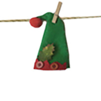 Load image into Gallery viewer, Elf Clothesline Garland