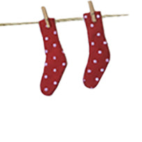Load image into Gallery viewer, Elf Clothesline Garland