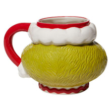 Load image into Gallery viewer, Santa Grinch Sculpted Mug
