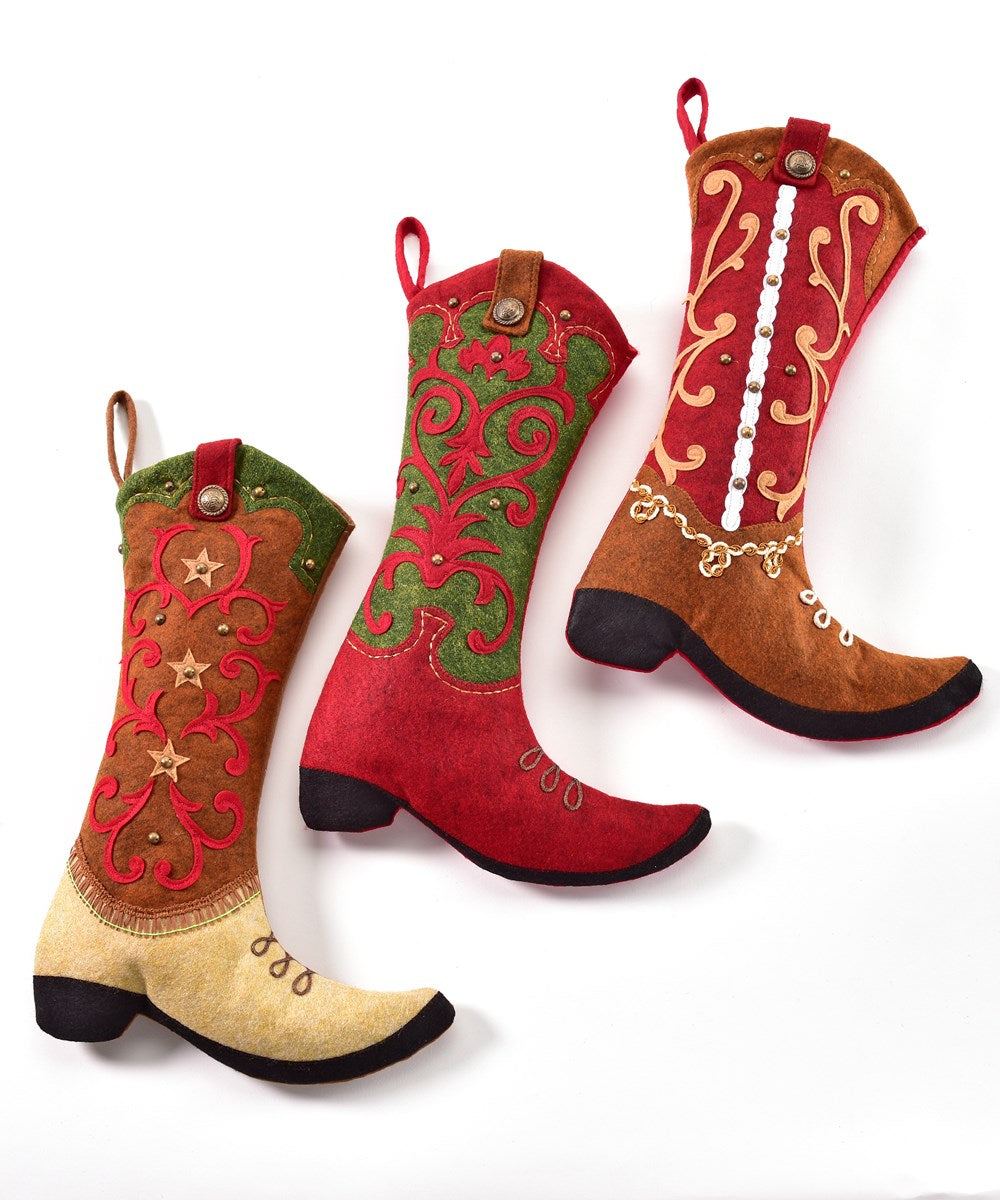 Cowboy Boot Stockings