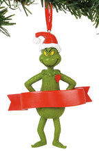 Load image into Gallery viewer, Grinch Personalizable Ornament
