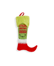 Load image into Gallery viewer, Grinch Christmas Stocking w/ Sentiment
